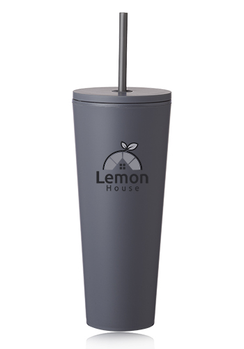 24 oz. Kenai Plastic Tumblers with Straw 15