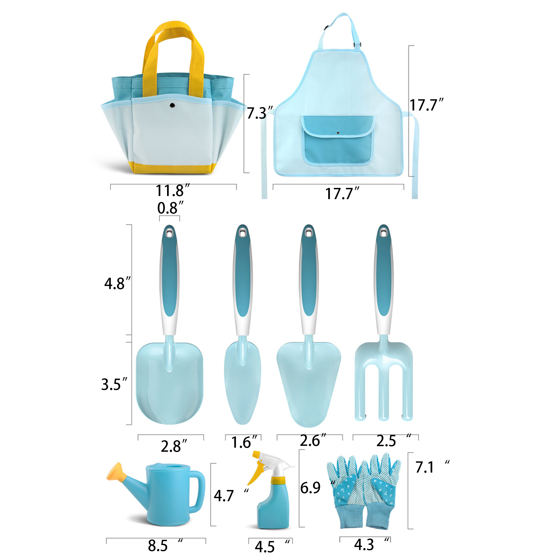 Kids Plant Tools Sets 3
