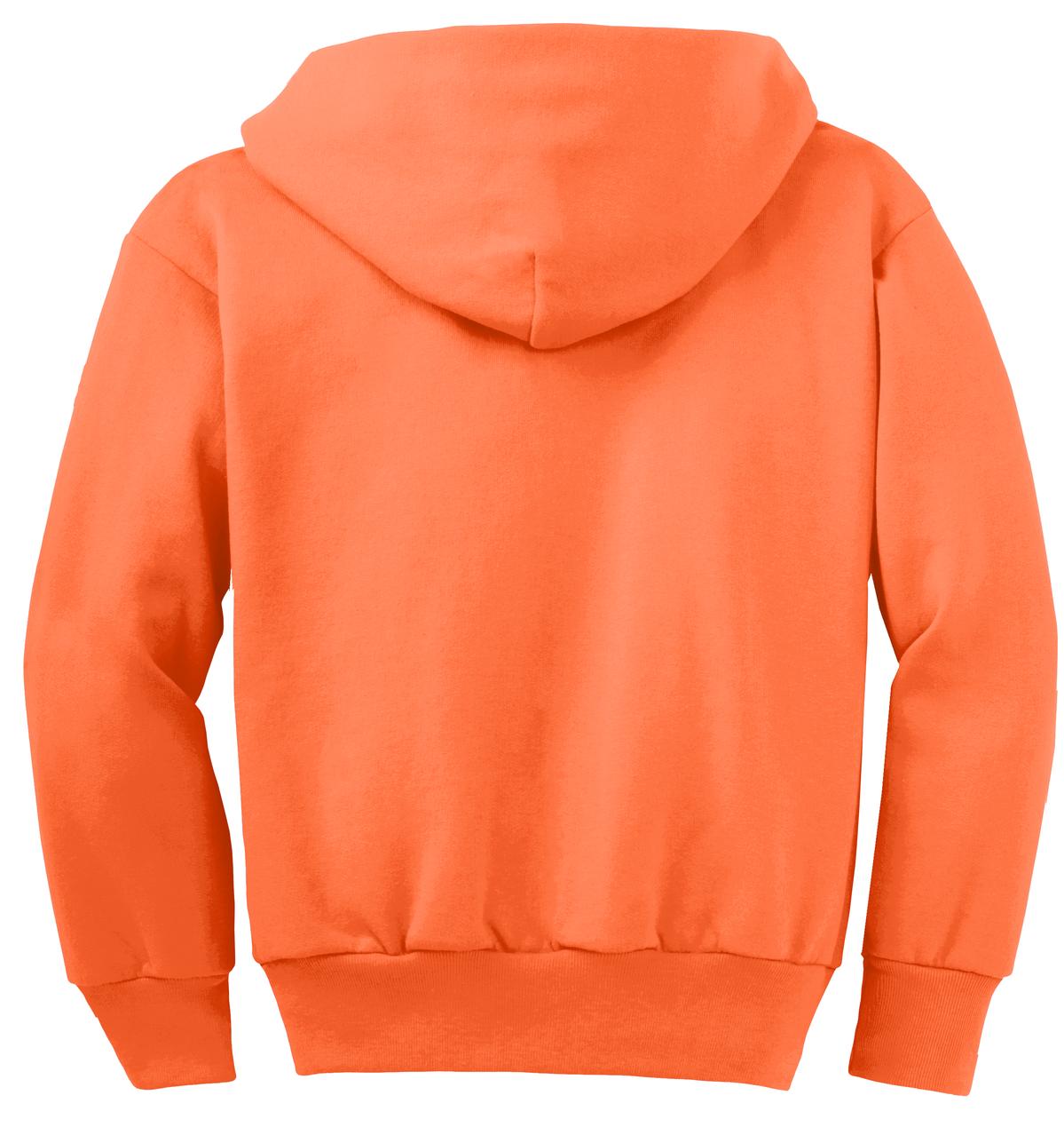 Port & Company® Youth Core Fleece Full-Zip Hooded Sweatshirt 27