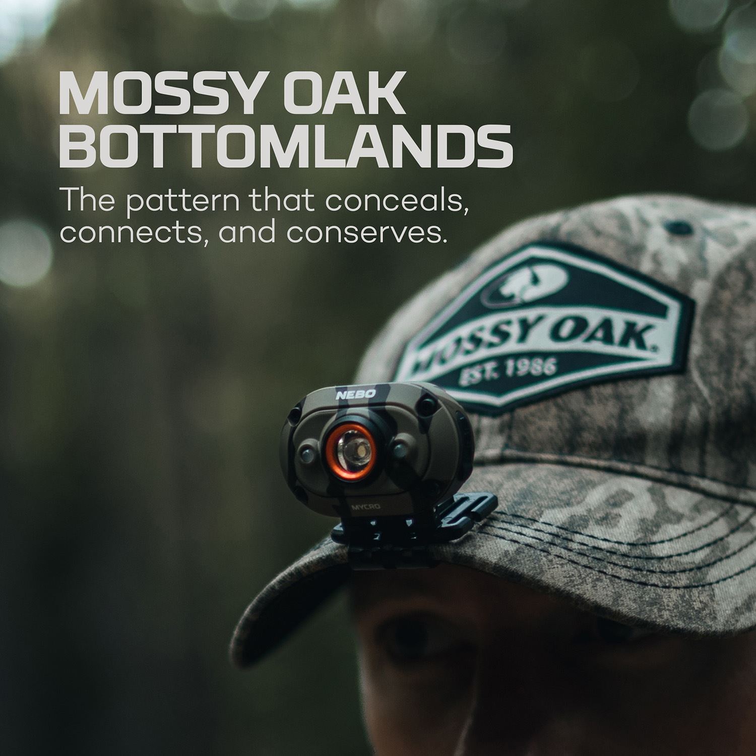 MYCRO RECHARGEABLE HEADLAMP - Mossy Oak 6