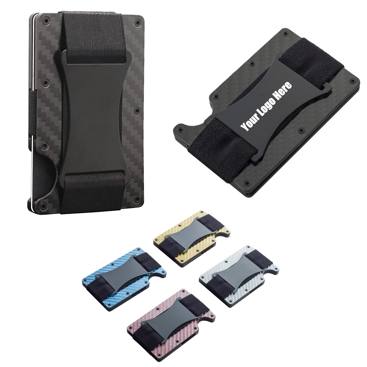 Minimalist Carbon Fiber Wallet For Men 2