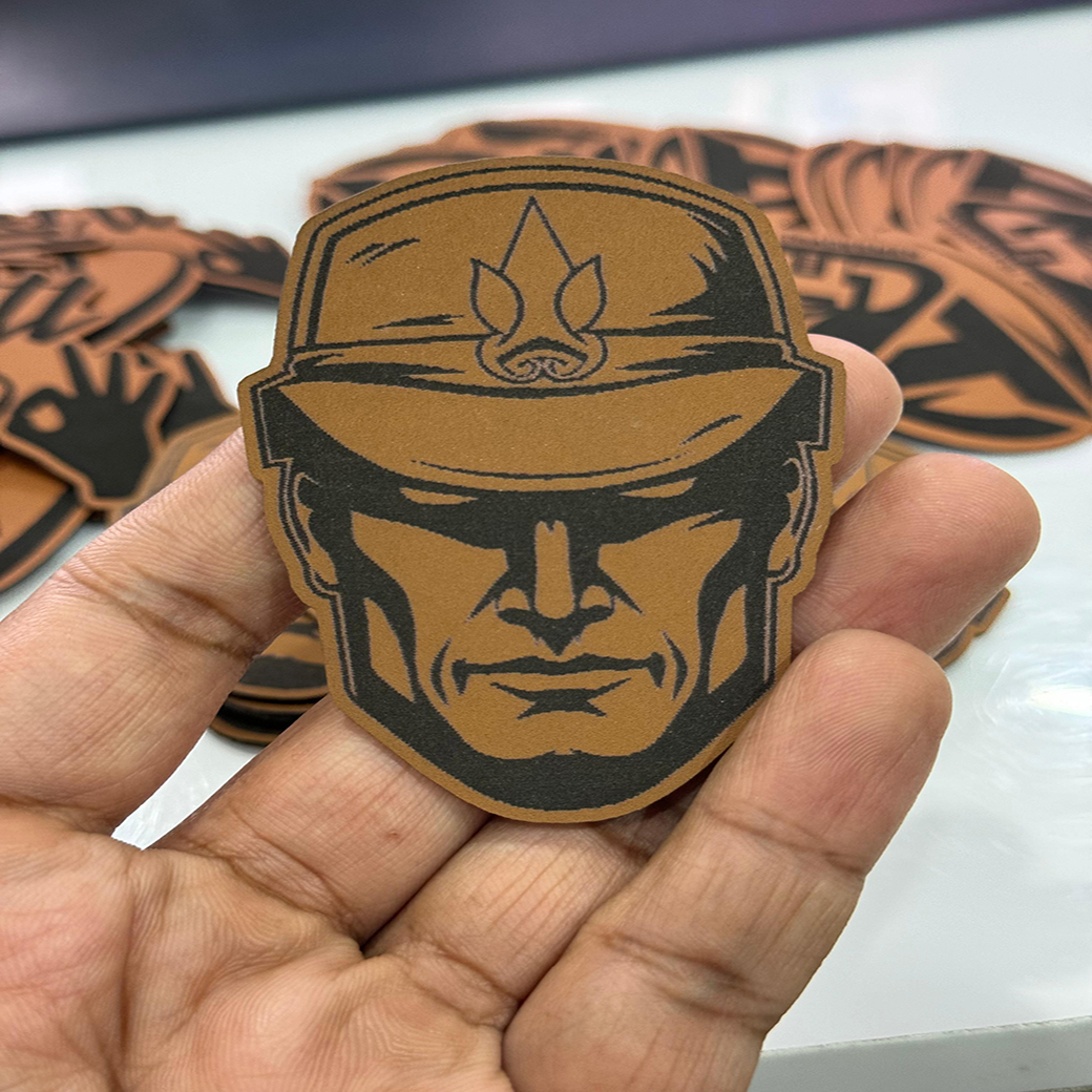Custom Leather Patch 12