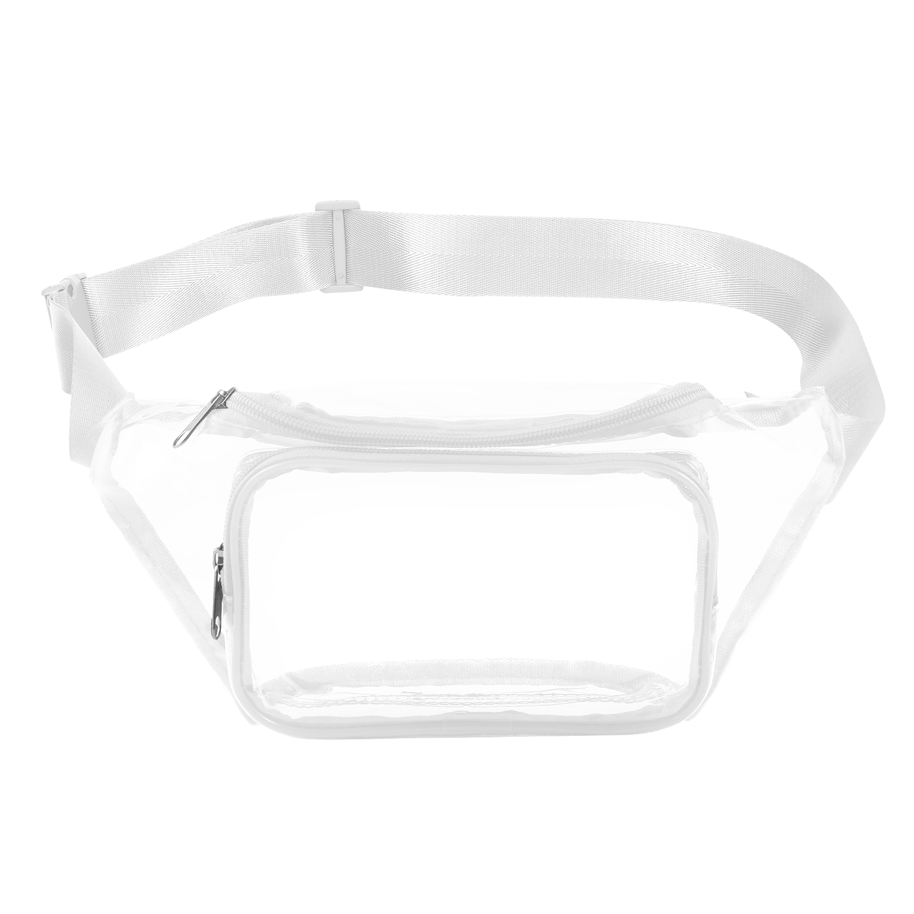 Clear PVC Fanny Pack W/ Two Pockets 2