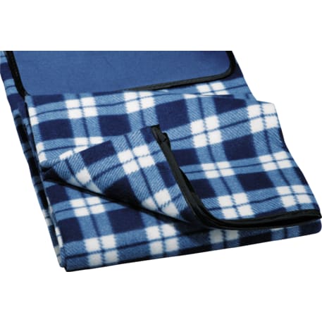Padded Water-Resistant Fleece Picnic Blanket 45