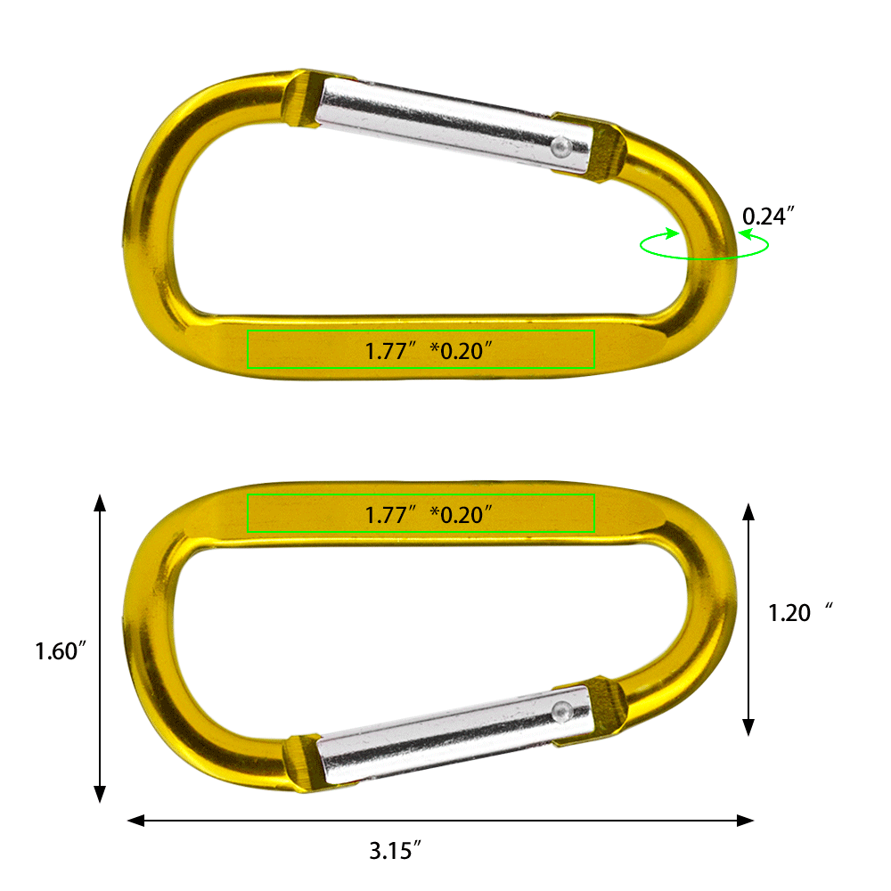 Yosemite 3" Carabiner