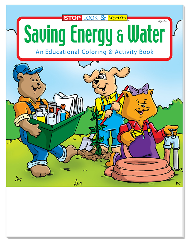 COLORING BOOK - Saving Energy and Water Coloring & Activity Book 4