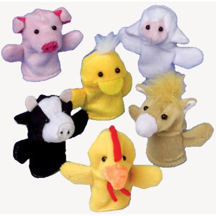 Farm Animal Finger Puppets - Assorted 2