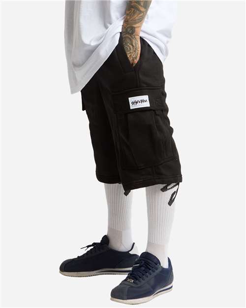 Unisex Fleece Cargo Shorts - SHFCS 13