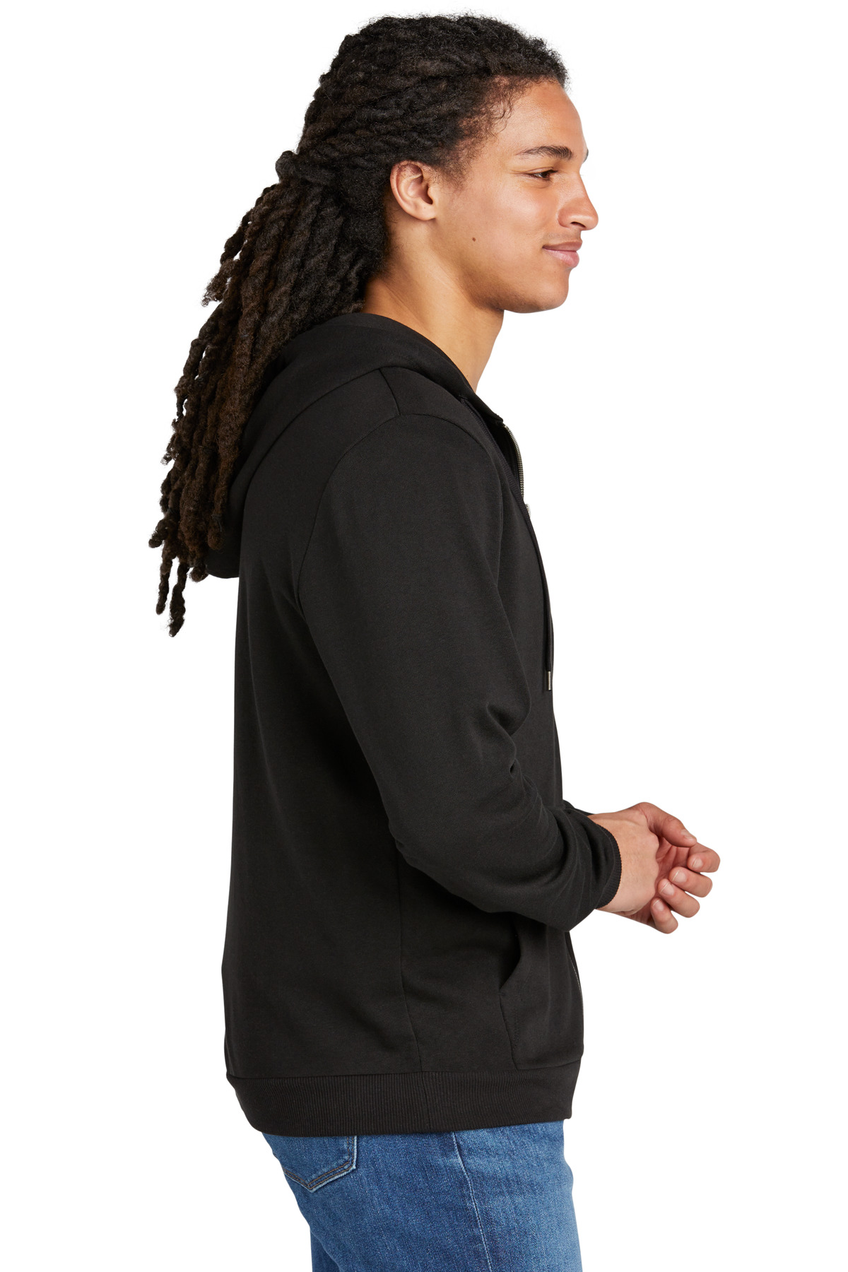 Perfect Tri Fleece Full-Zip Hoodie