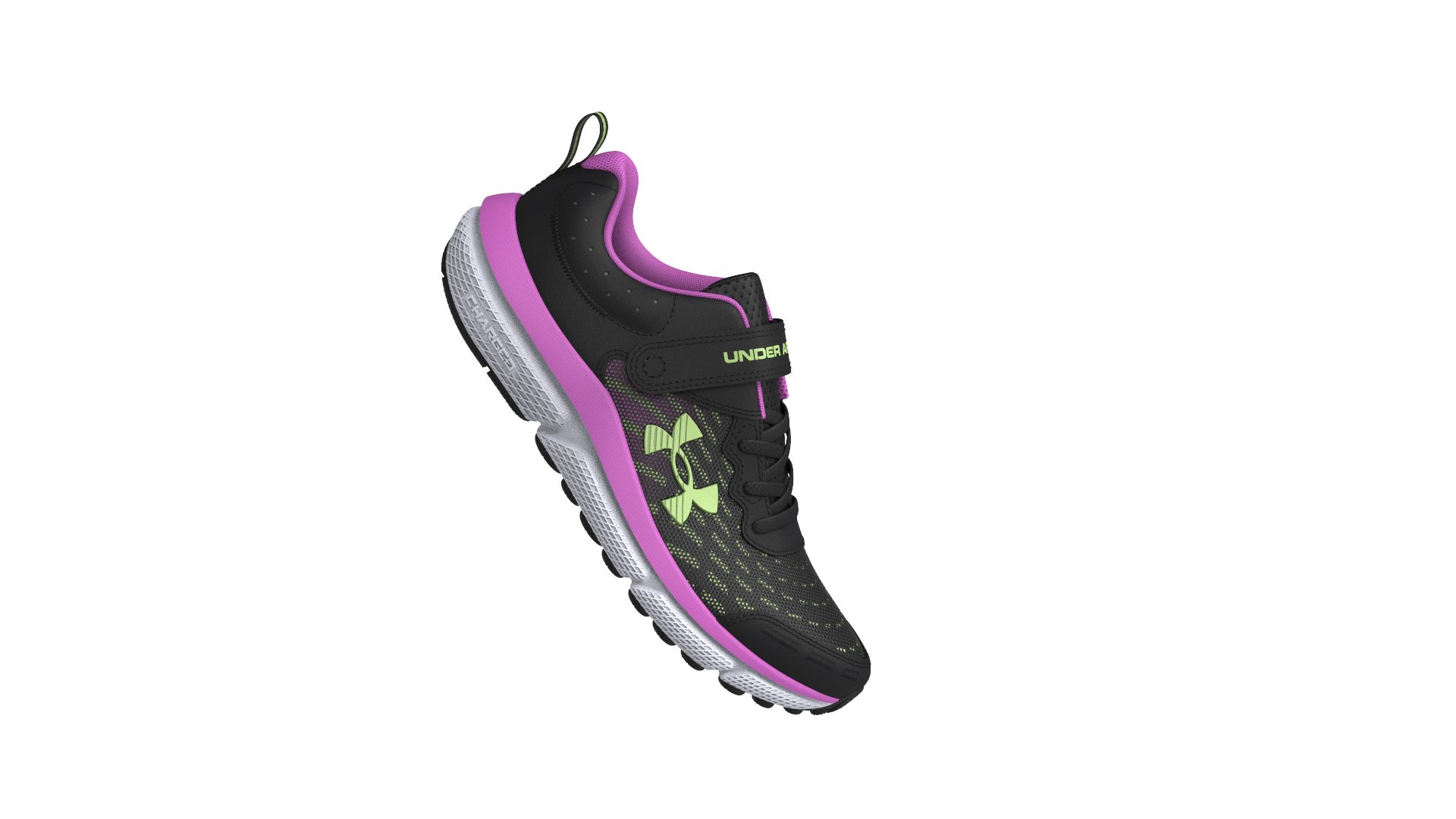 UA Assert 10 Girls' Pre-School Running Shoes 4