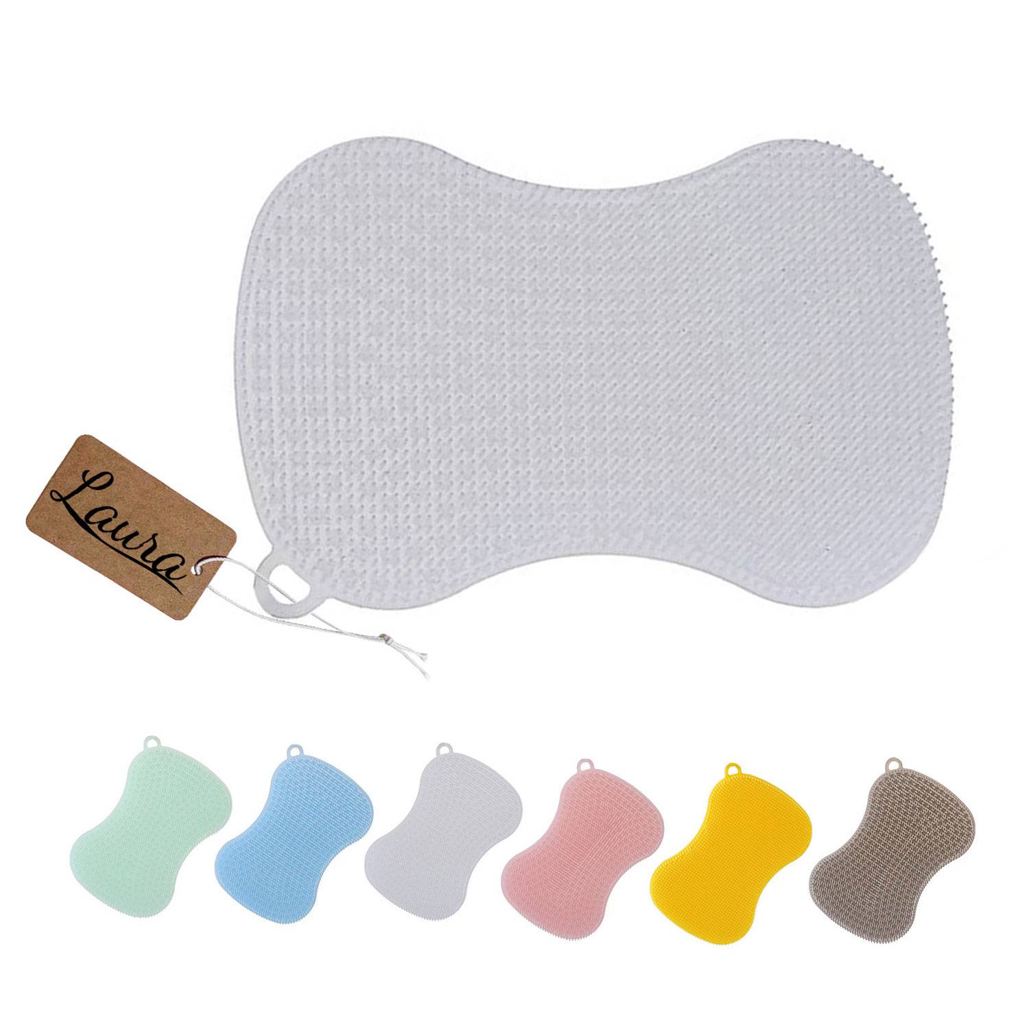 Reusable Silicone Food-Grade Antibacterial Dish Brush 1