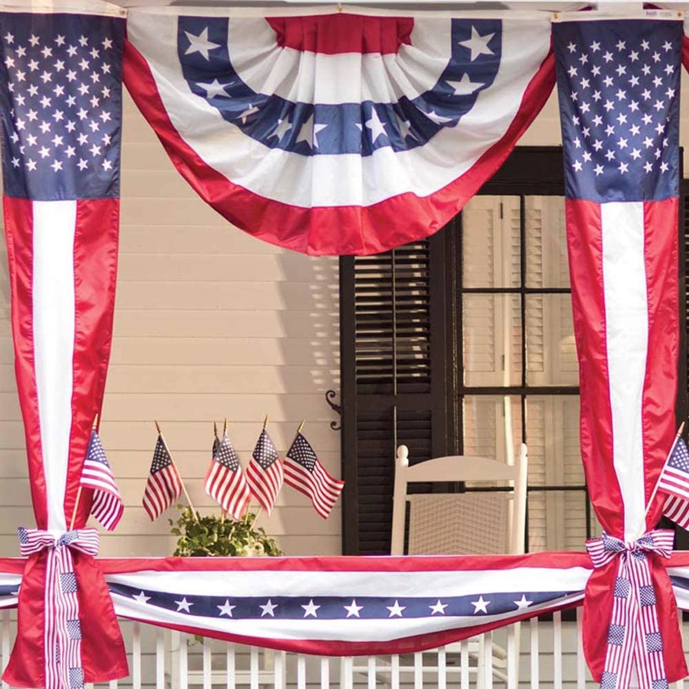 Usa Pleated Fan Flag 2