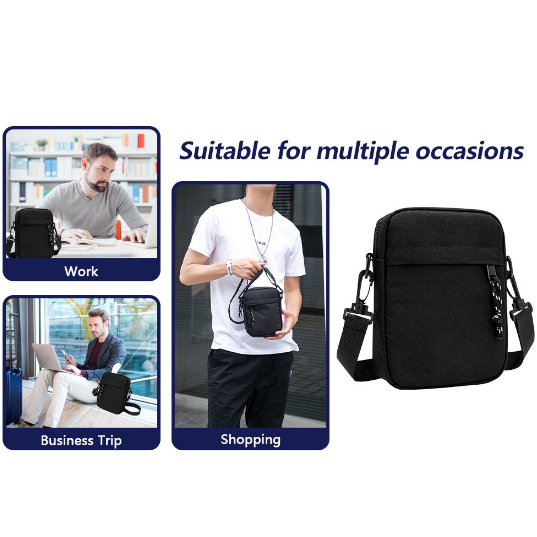 Men Small Crossbody Bag Sling Bag 4