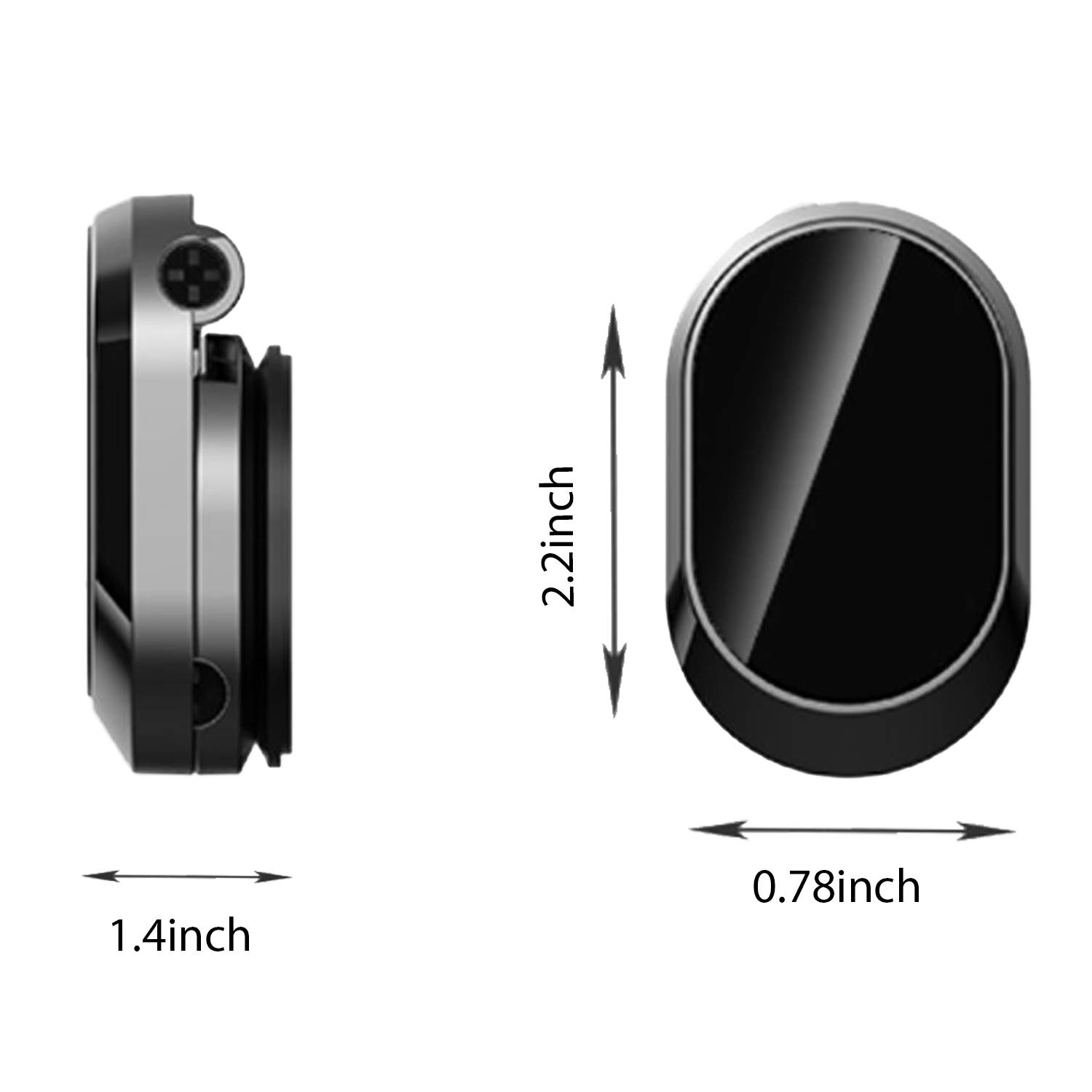 Foldable Magnetic Mini Car Phone Holder Mount 5