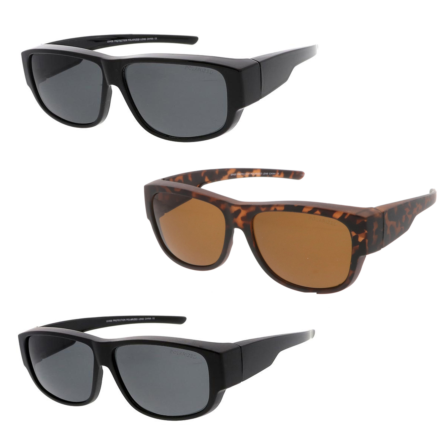 Preferred Casual Large Fit Over Polarized Sunglasses 2