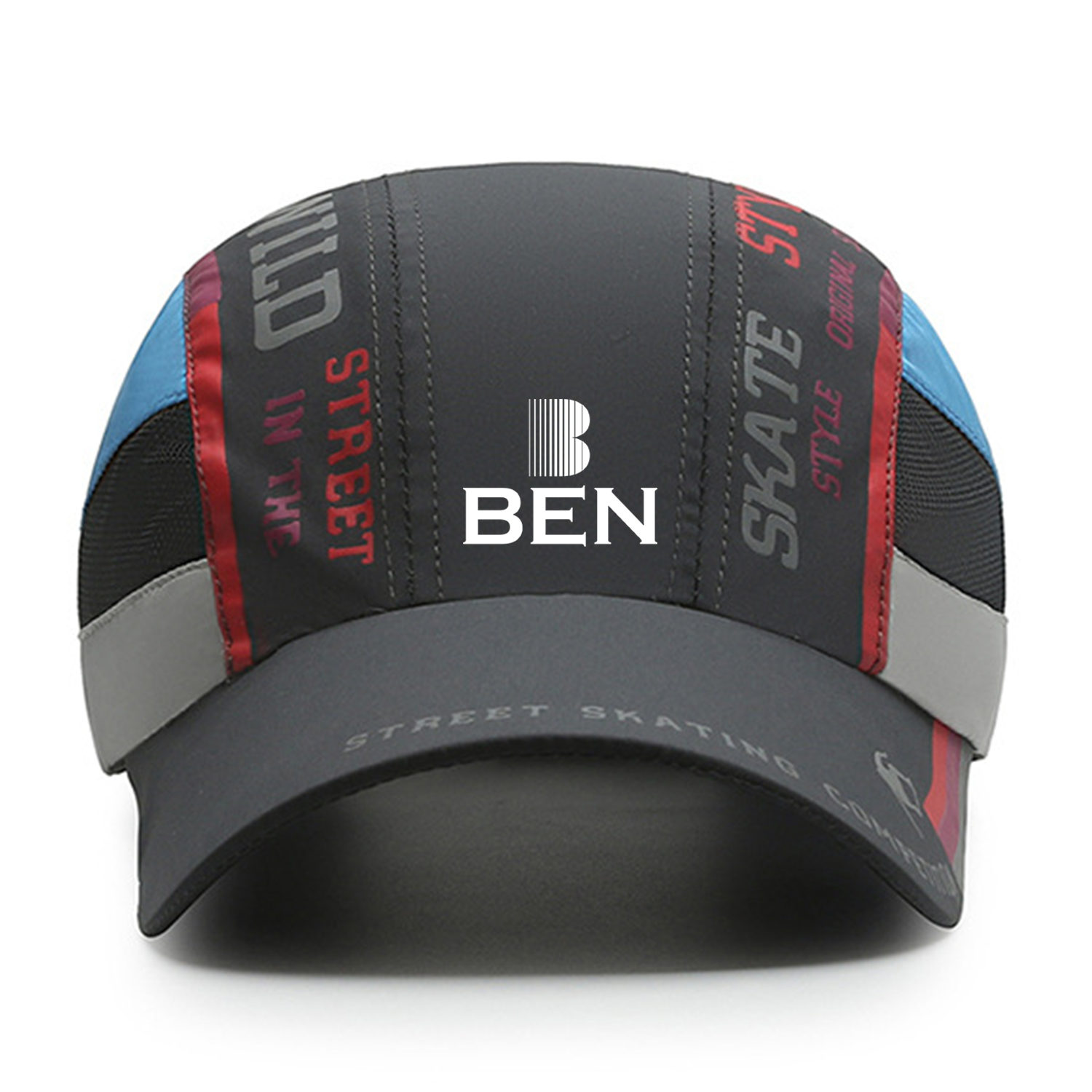 Adjustable Printed Patchwork Baseball Cap 3