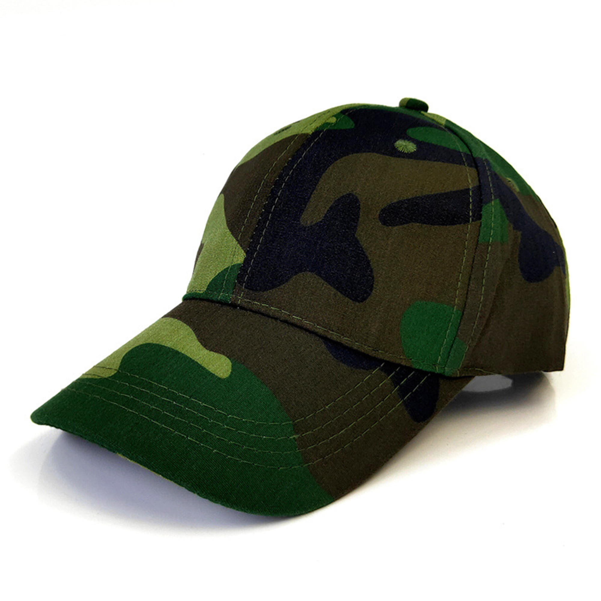 MOQ30 Summer Camp Camo Military Style Baseball Cap 3