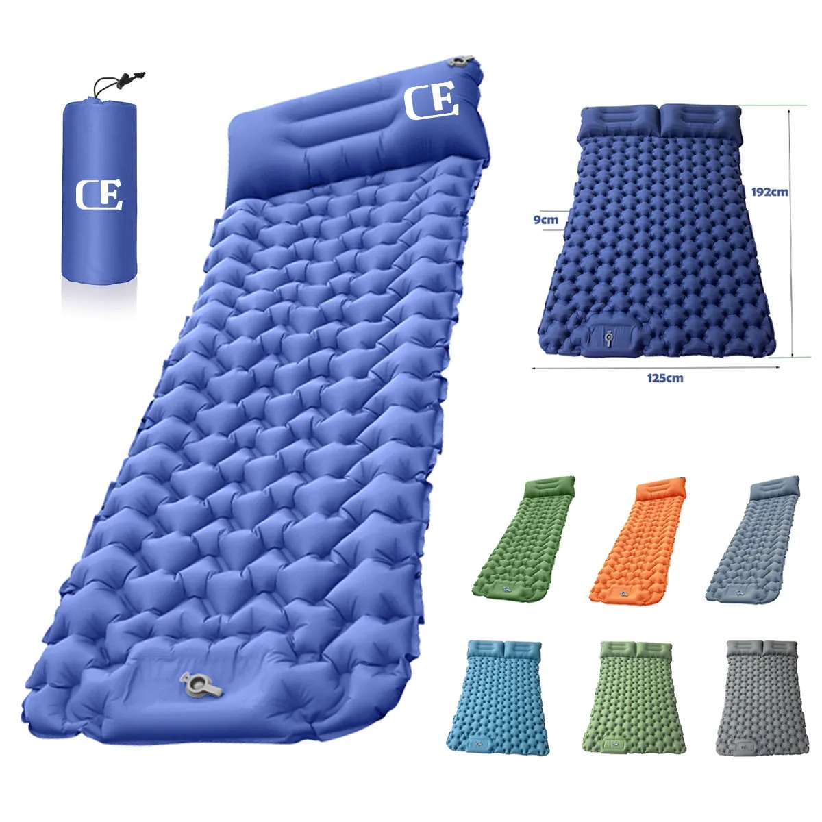 Inflatable Sleeping Mat with Portable Pouch 2