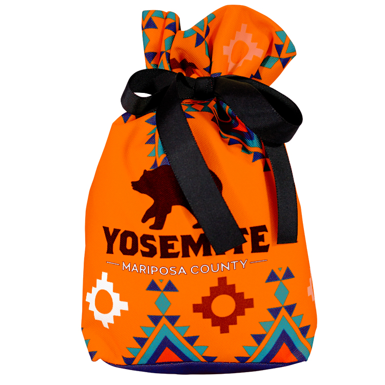 Small Top Tie Cinch Gift Bag Full Color Sewn in the USA 5
