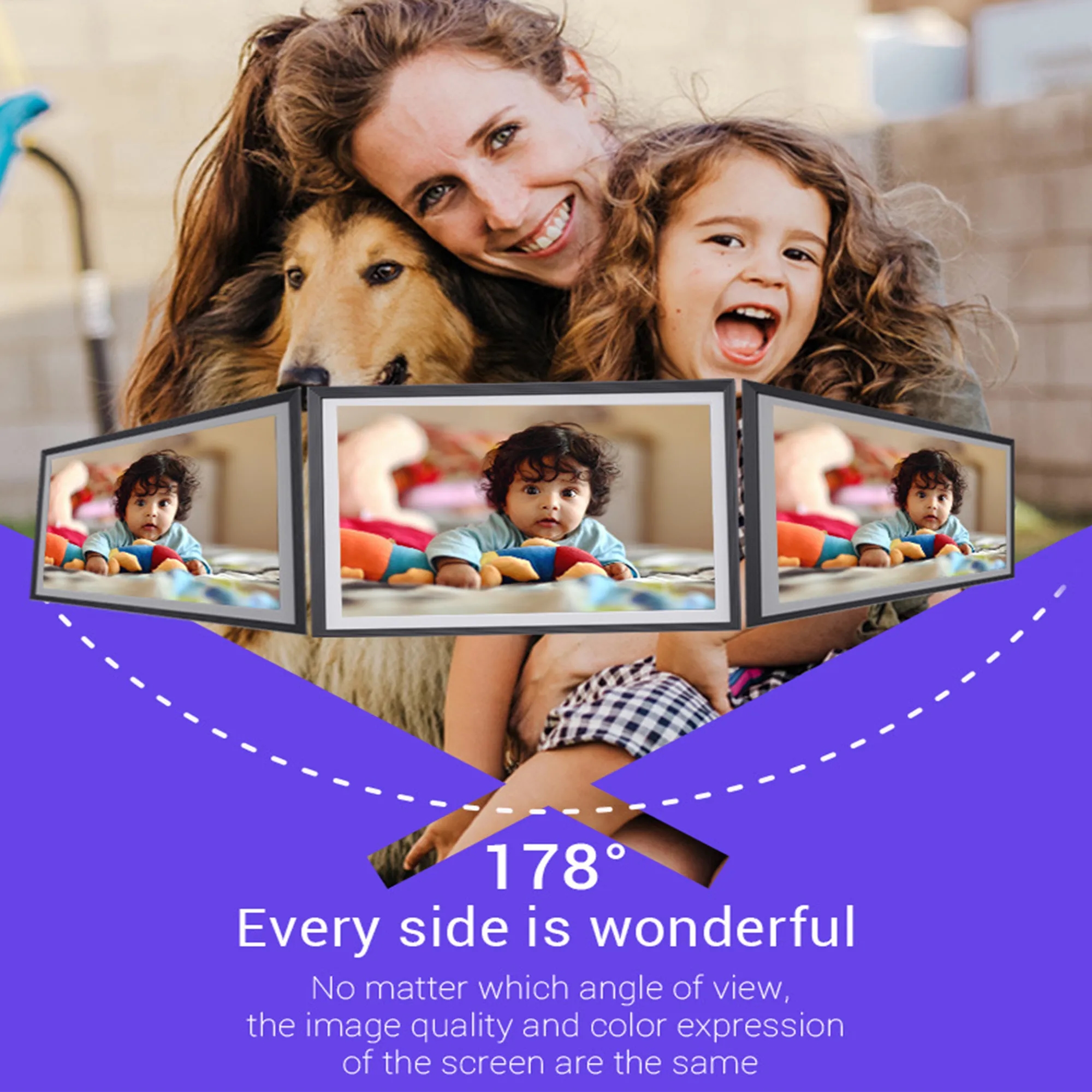 10.1-Inch Digital Photo Frame 32G 4