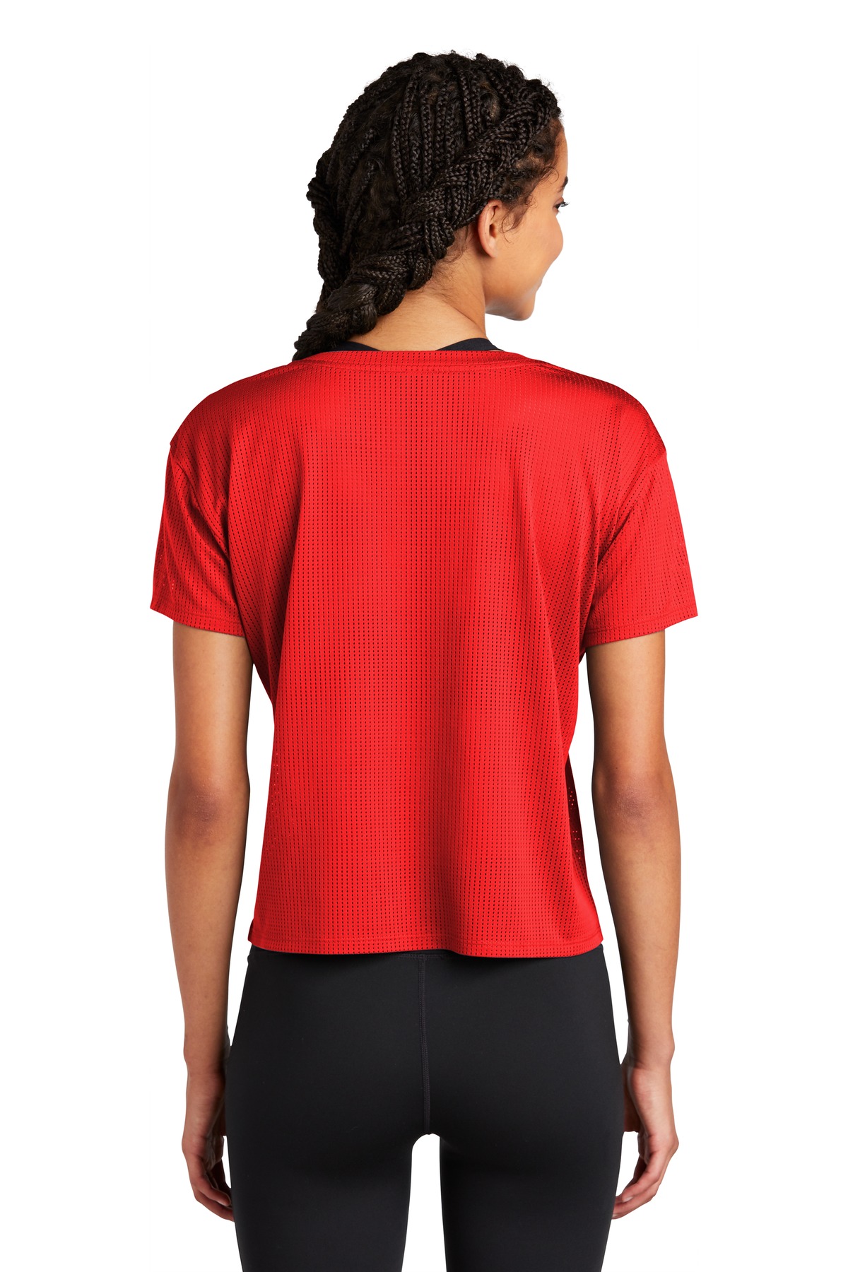 Sport-Tek Women's PosiCharge Draft Crop Tee. LST411 47