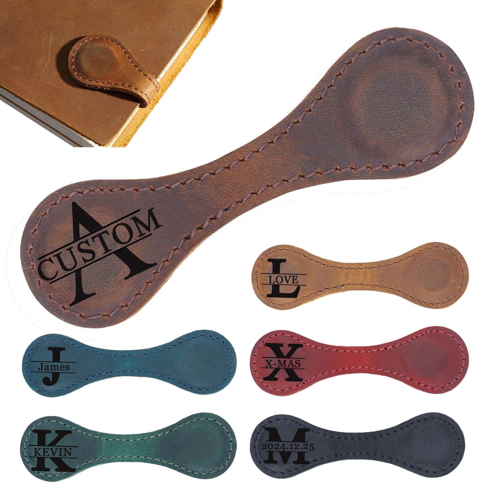 PU Leather Magnetic Bookmark 1