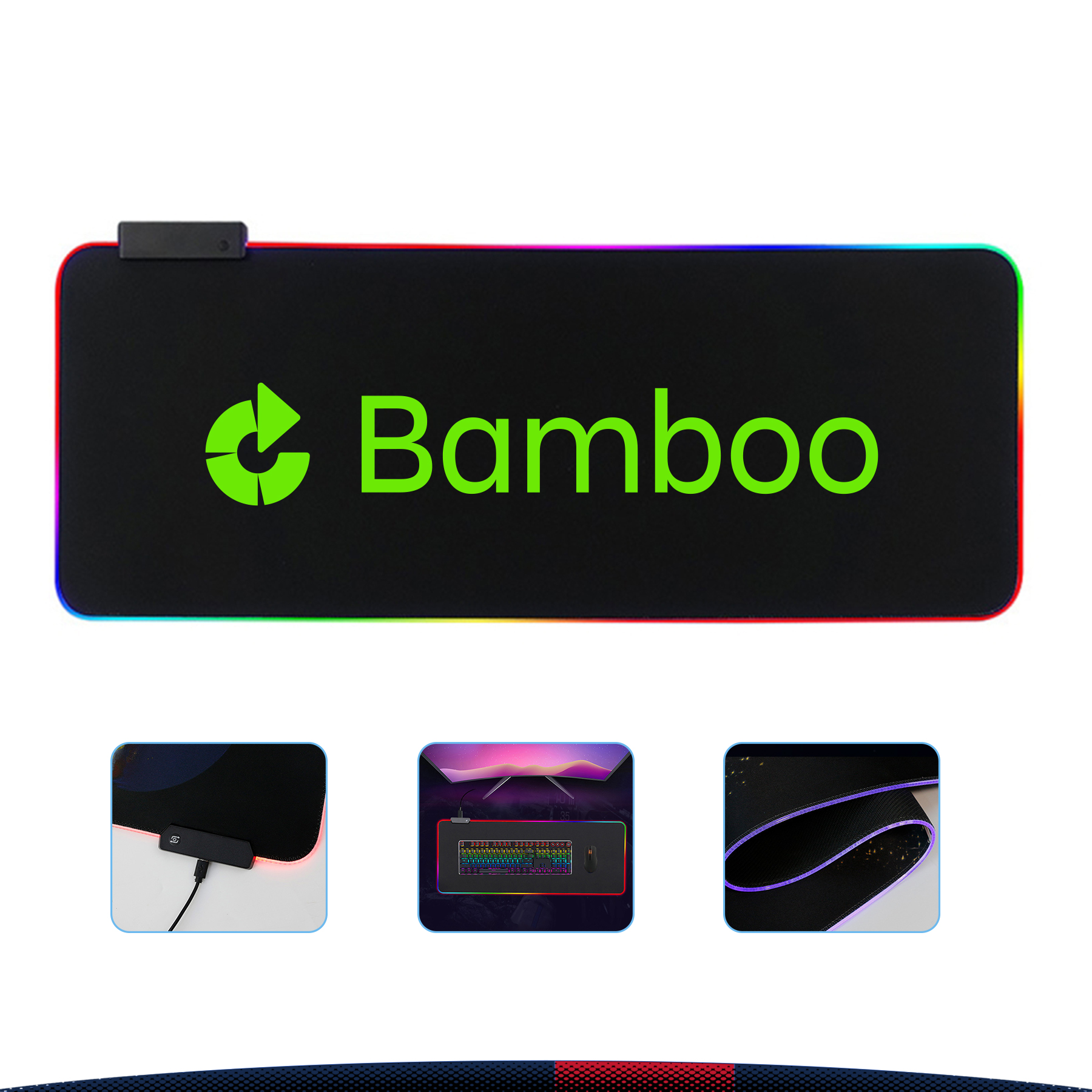 RGB Mouse Pad 13.78" x 9.84" 1