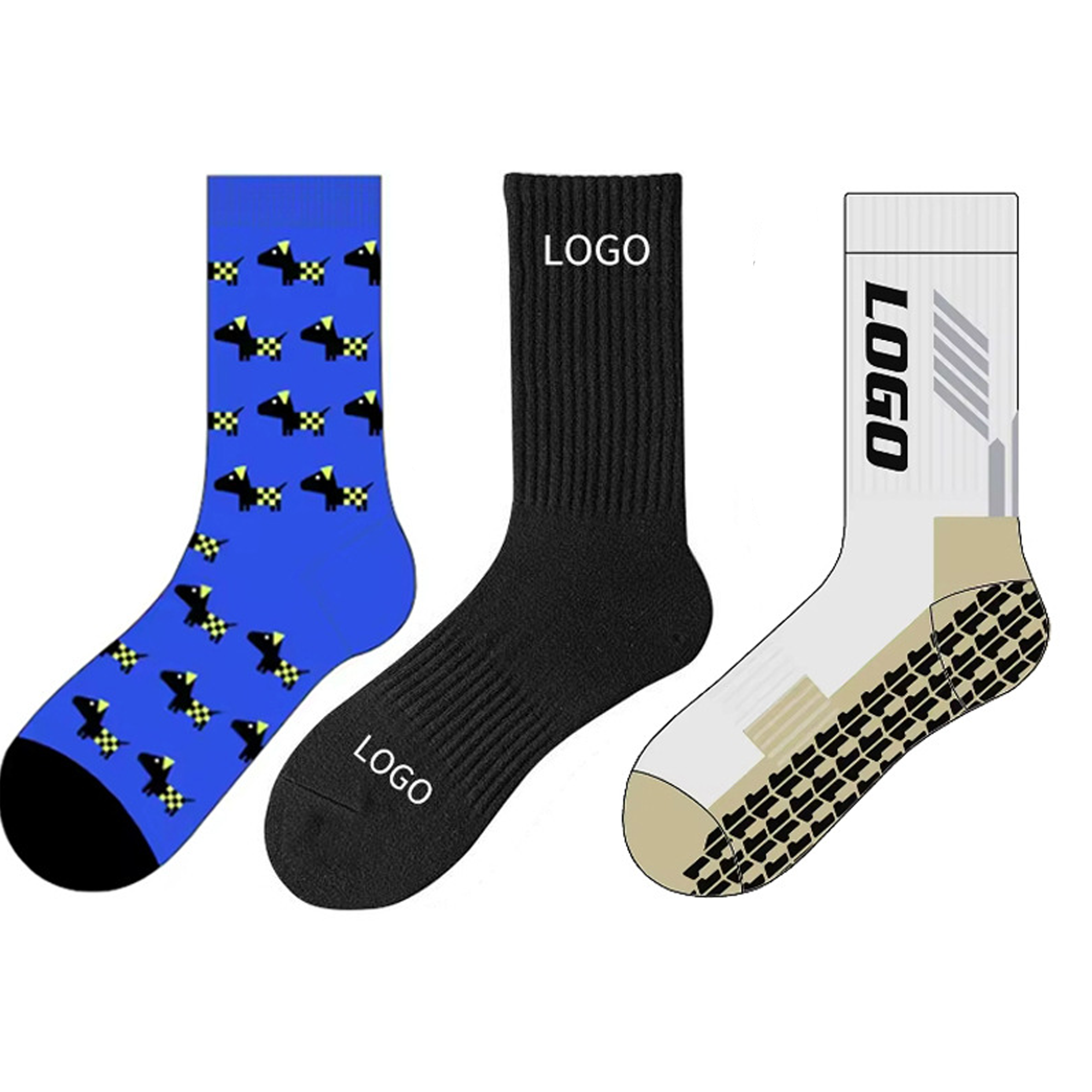 Custom Full Color Cotton Socks 2