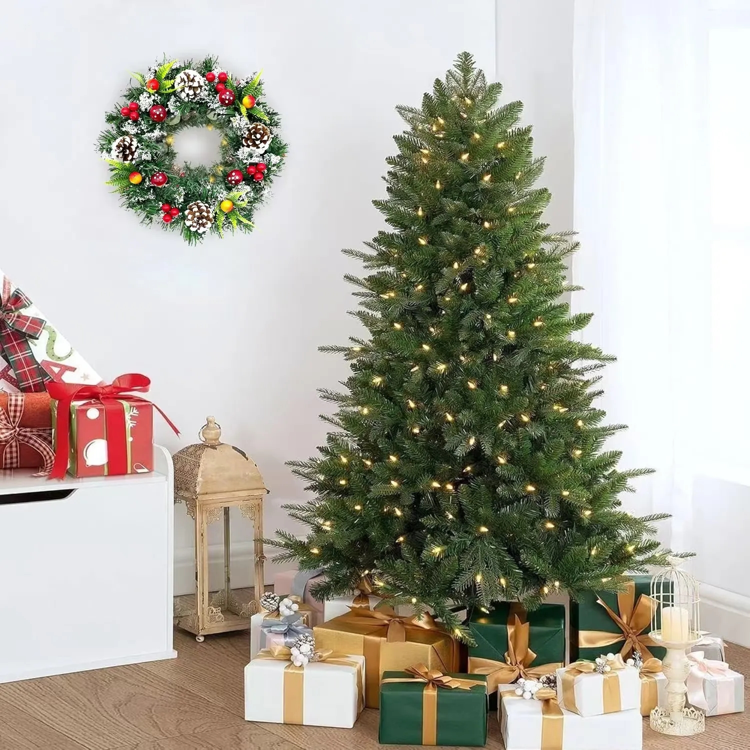 Christmas Holiday Decorations Wreath 5