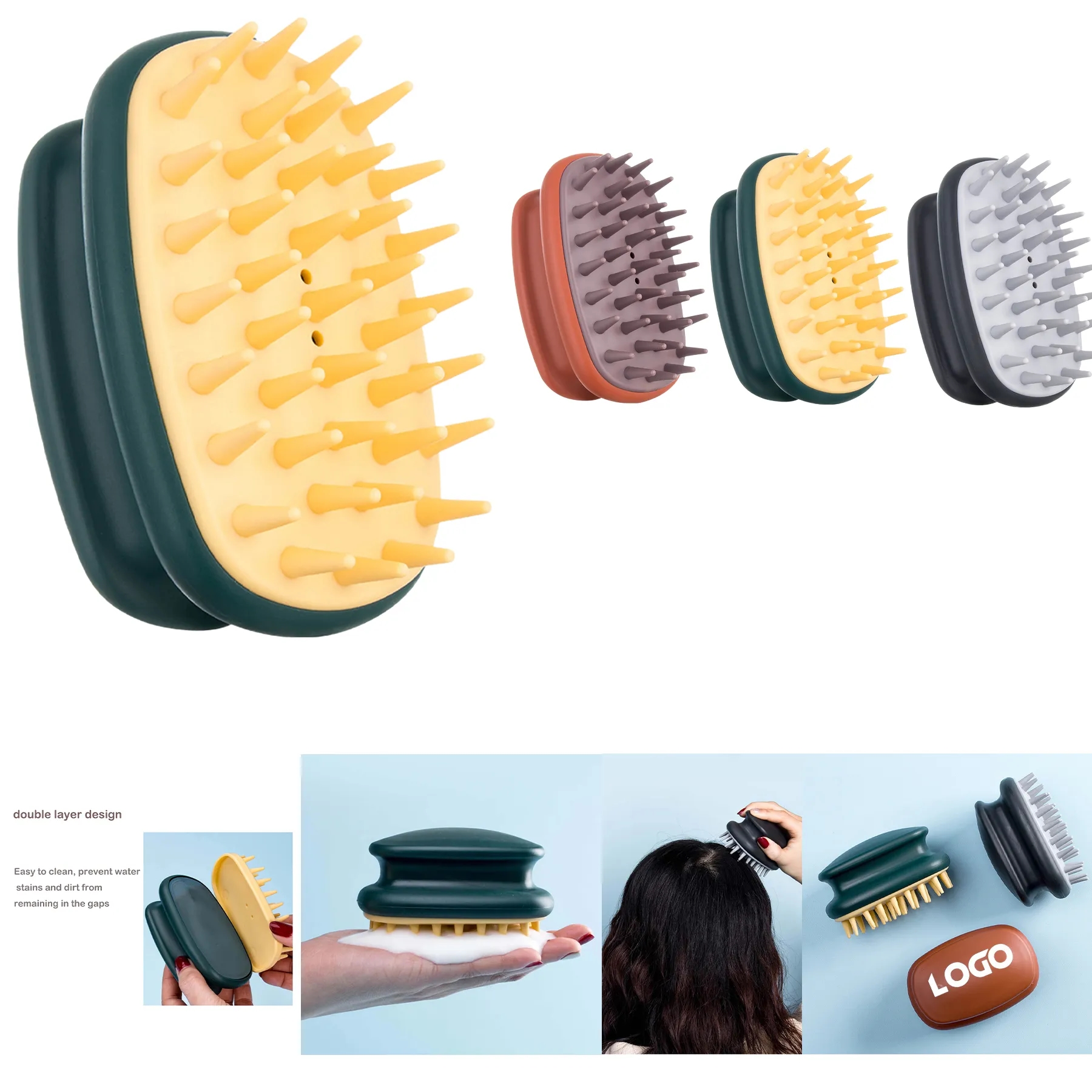 Scalp Massager Shampoo Brush 2