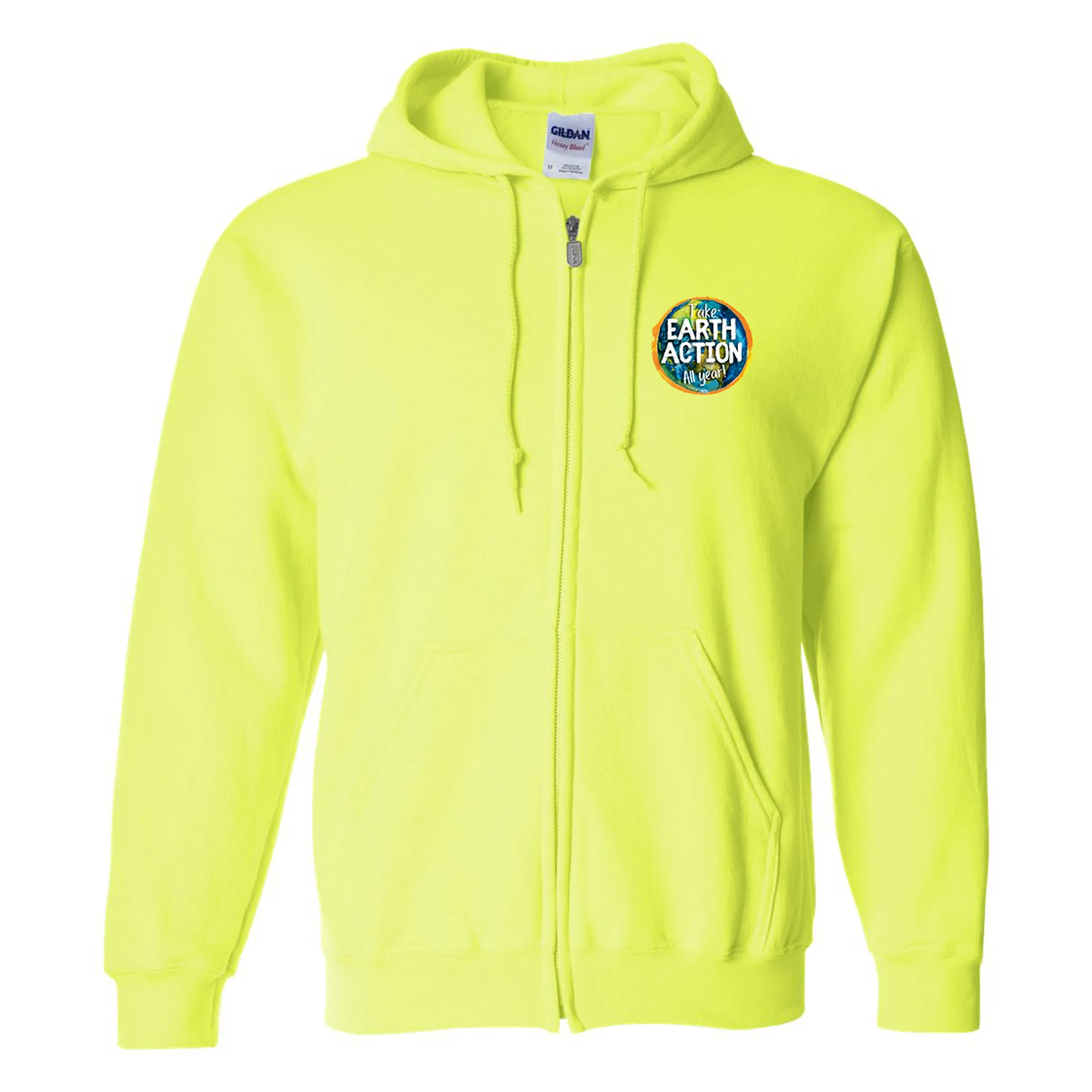 Gildan(R) - Heavy Blend(TM) Full-Zip Hooded Sweatshirt, custom hoodie or sweatshirt with logo imprint 33