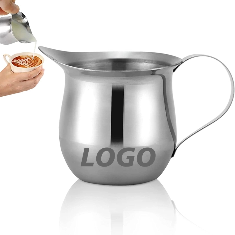Custom 8 oz Stainless Steel Milk Frothing Pitcher 3