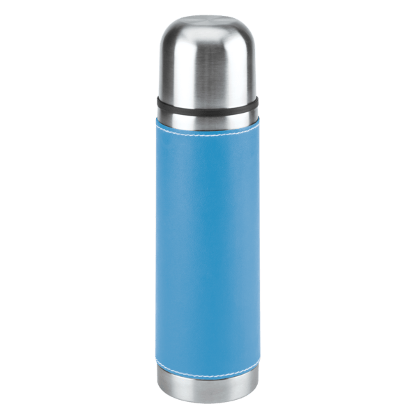 Leatherette Vacuum Bottle - 16 Oz. 37