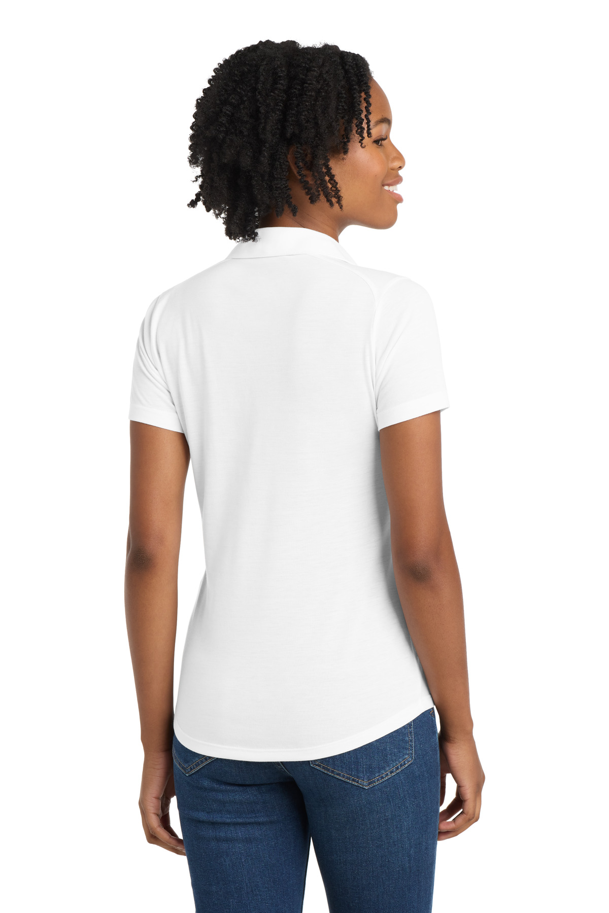 Sport-Tek Women's PosiCharge Tri-Blend Wicking Polo. LST405 40