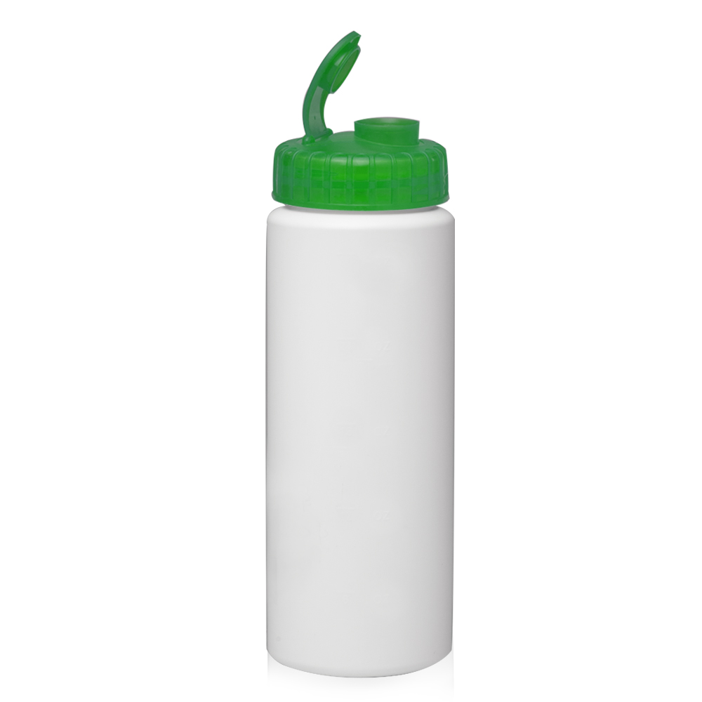 32 oz HDPE Plastic Water Bottle with Sipper Lid 13