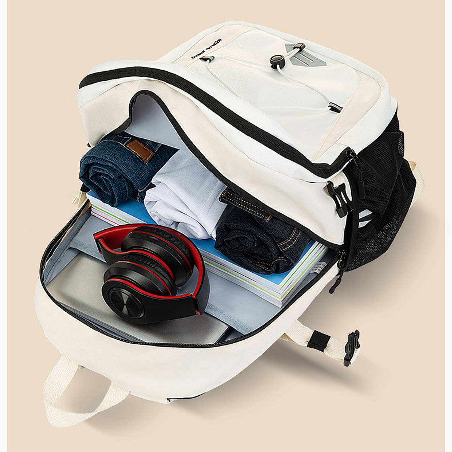 Waterproof Nylon Travel Backpack 13
