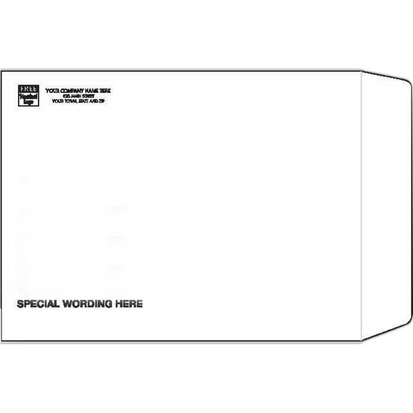 Envelopes, Open End Mailing, White, Medium 2