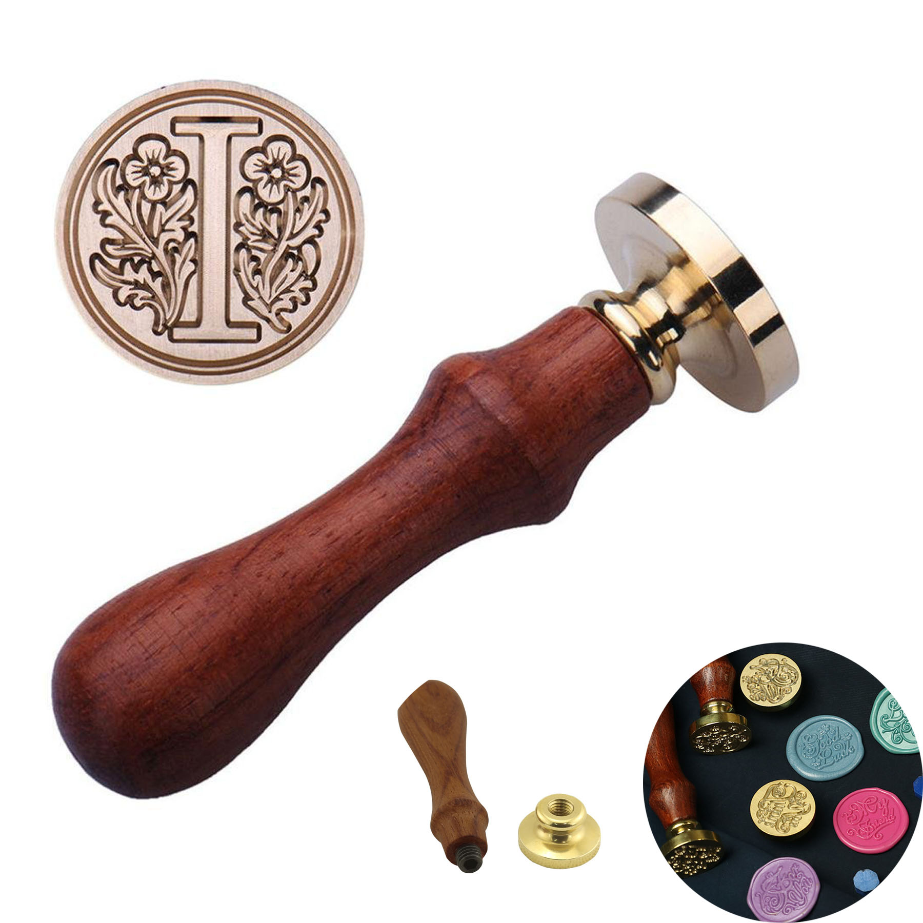 Round Vintage Wax Sealing Stamper 2