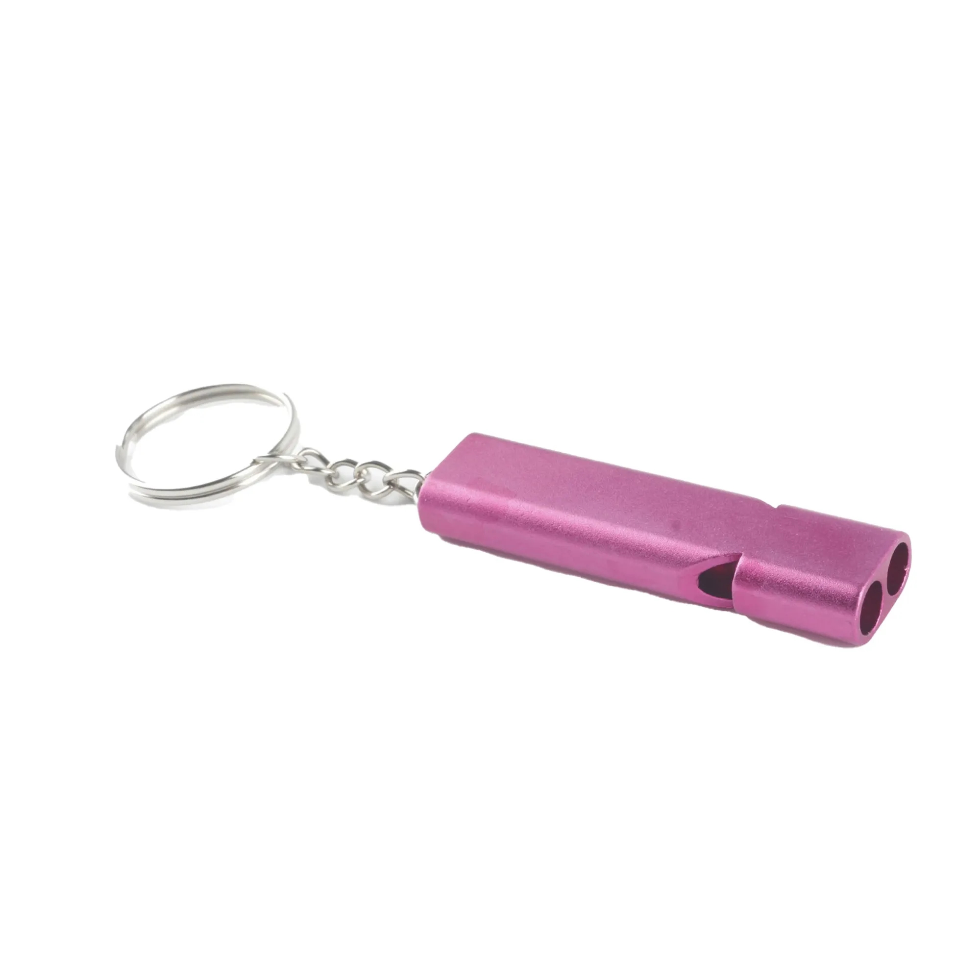 MOQ 10 Double Hole High Frequency Aluminum Alloy Whistle 7