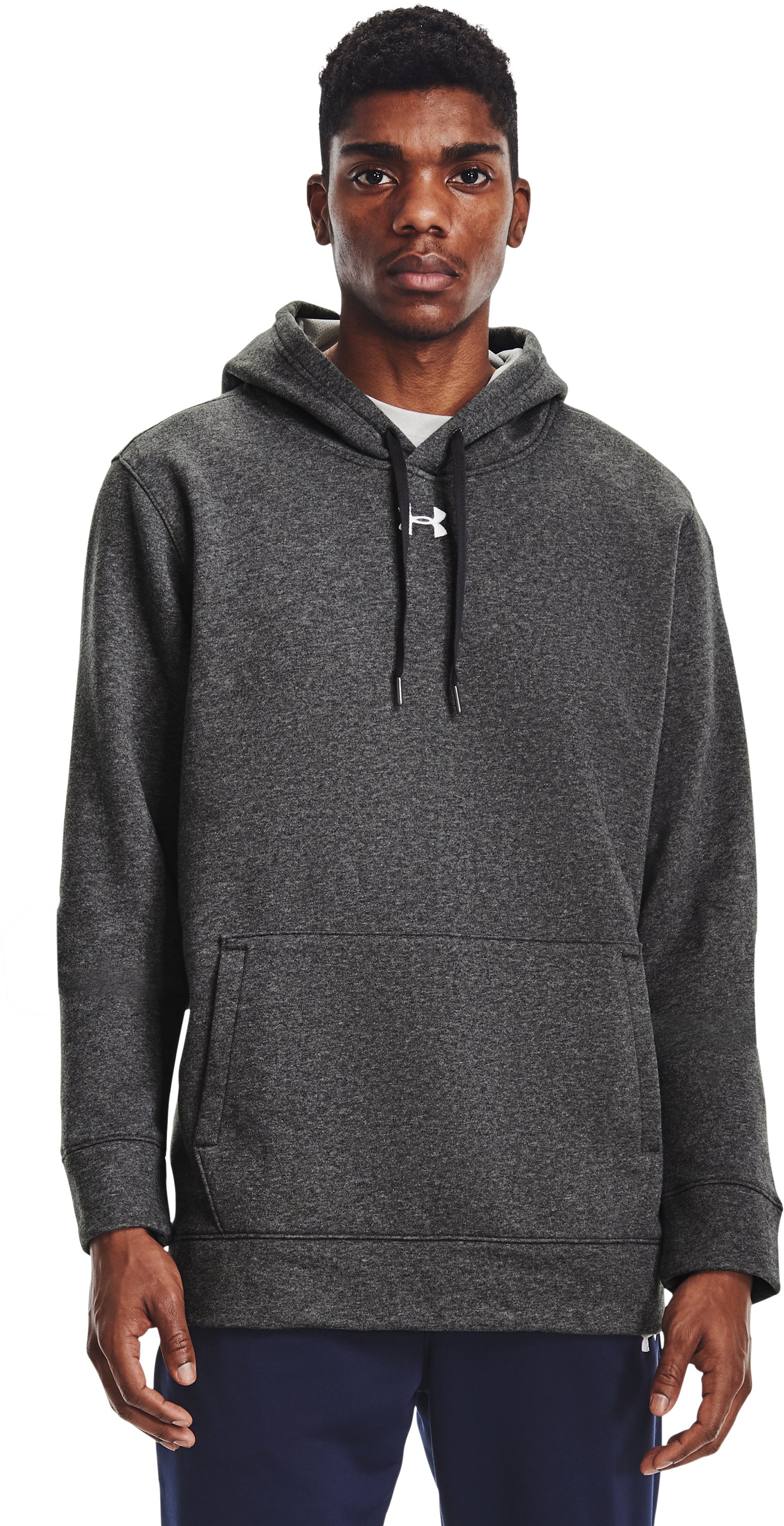 UA Hustle Fleece Men's Hoodie 10