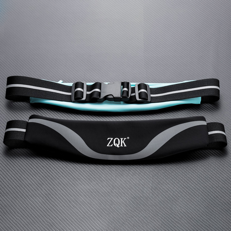 Waterproof Neoprene Outdoor Sports Running Waist Bag w/Seflective Stripes 8