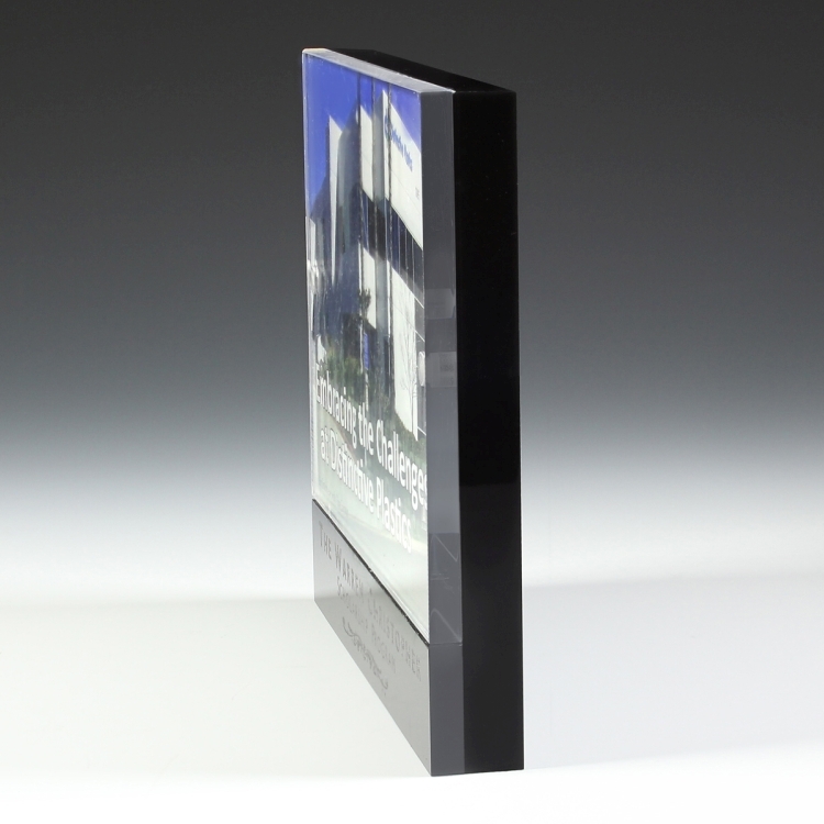 Acrylic Magnetic Frame - 4" x 6" Insert - Laser Engraved 6