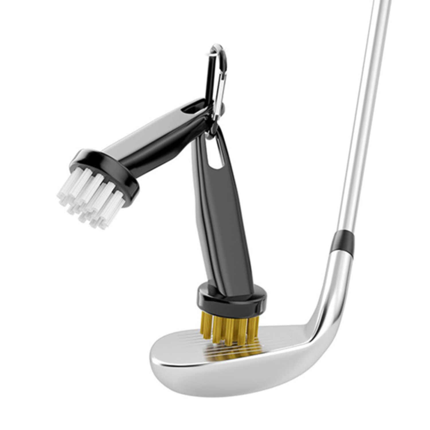 Golf Club Cleaning Brush w/ Carabiner 3
