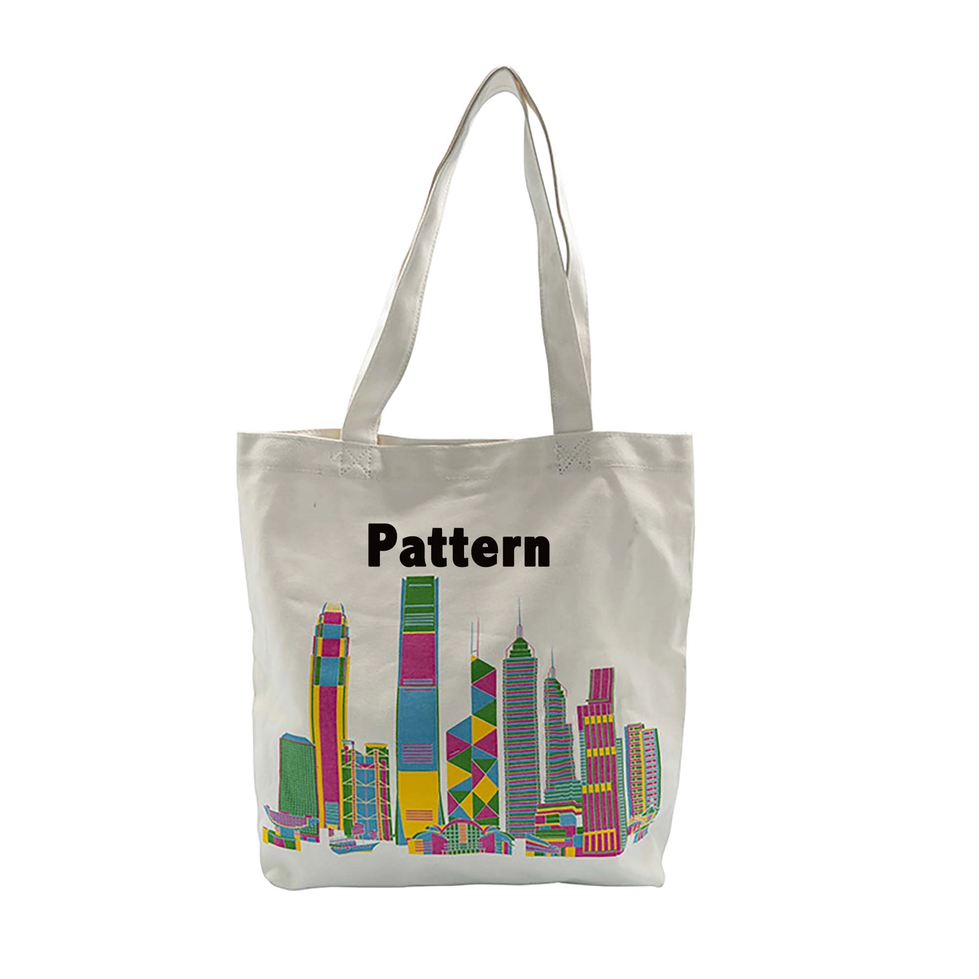Simple canvas tote bag