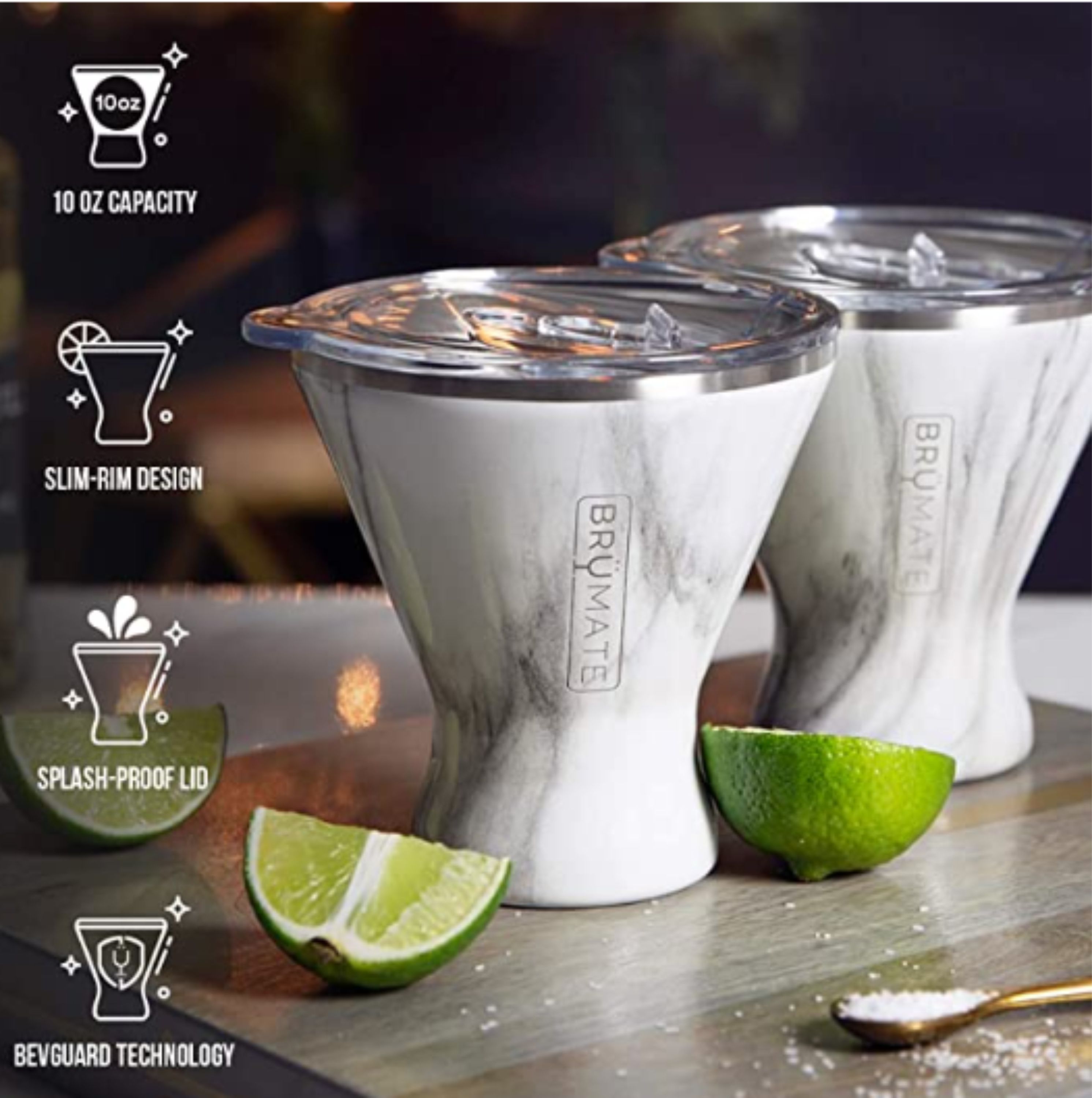 BruMate 10 oz Margtini Tumbler, custom tumbler with logo imprint 18