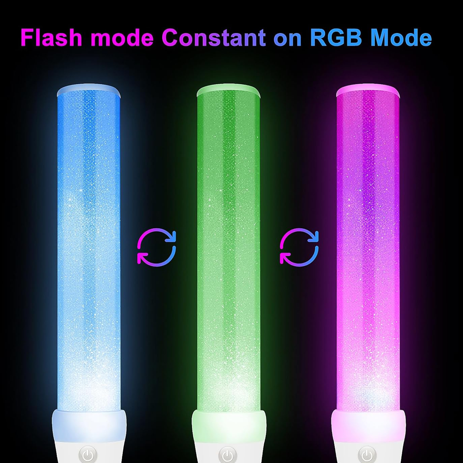 3-Mode LED Flashlight Baton 2