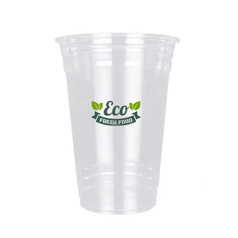 16 Oz Clear PET Plastic Cups 2