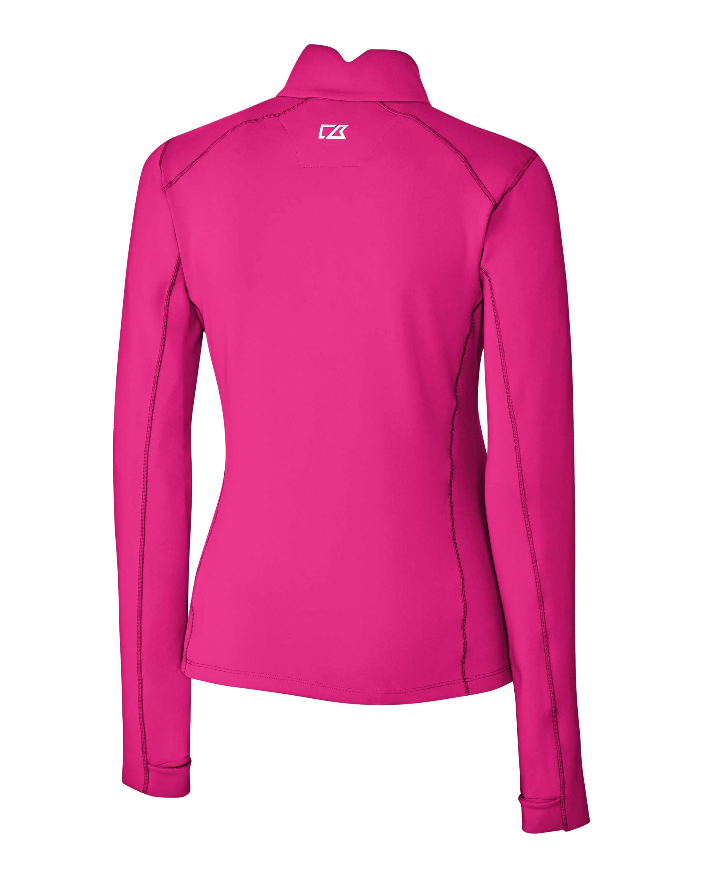 Cutter & Buck Traverse Recycled Smooth Stretch Womens Quarter Zip Pullover 9