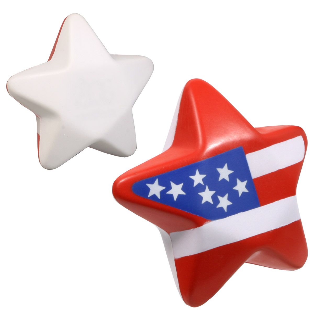 Patriotic Star Stress Reliever 3