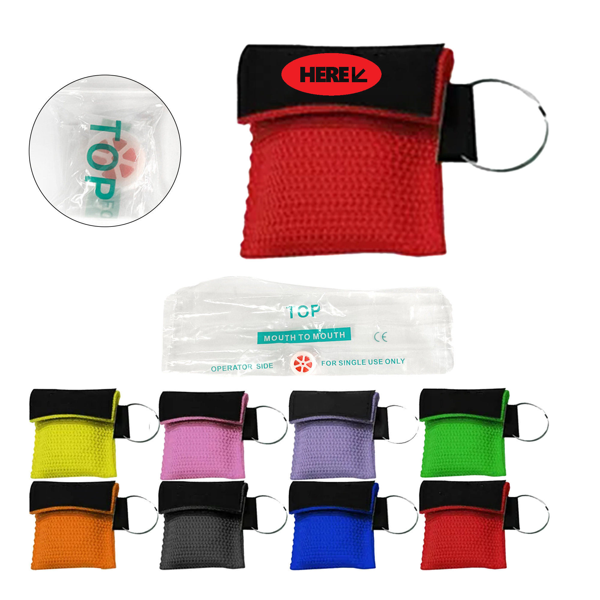 CPR Face Shield Mask MOQ 50 2
